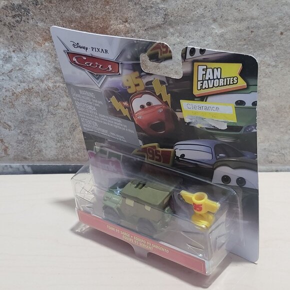 Disney Pixar Cars Fan Favorites Team 95 Sarge Diecast Vehicle 2018 - Picture 6 of 9